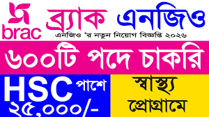 BRAC NGO Job Circular 2026